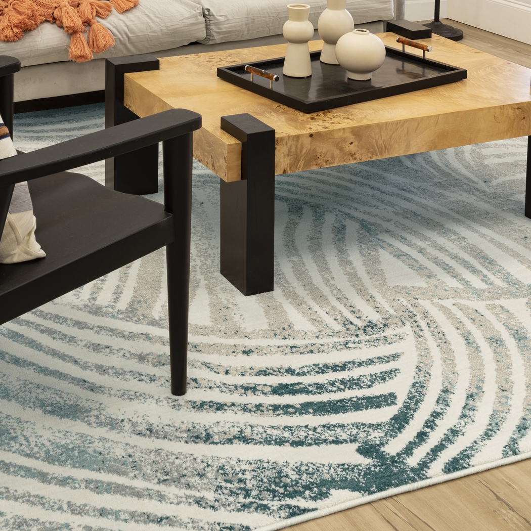 Stacy Garcia Montry Blue 8' x 11' Rug - Thumbnail - Image 3