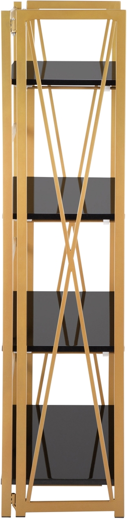 Moonbill Black Bookcase - Thumbnail - Image 2