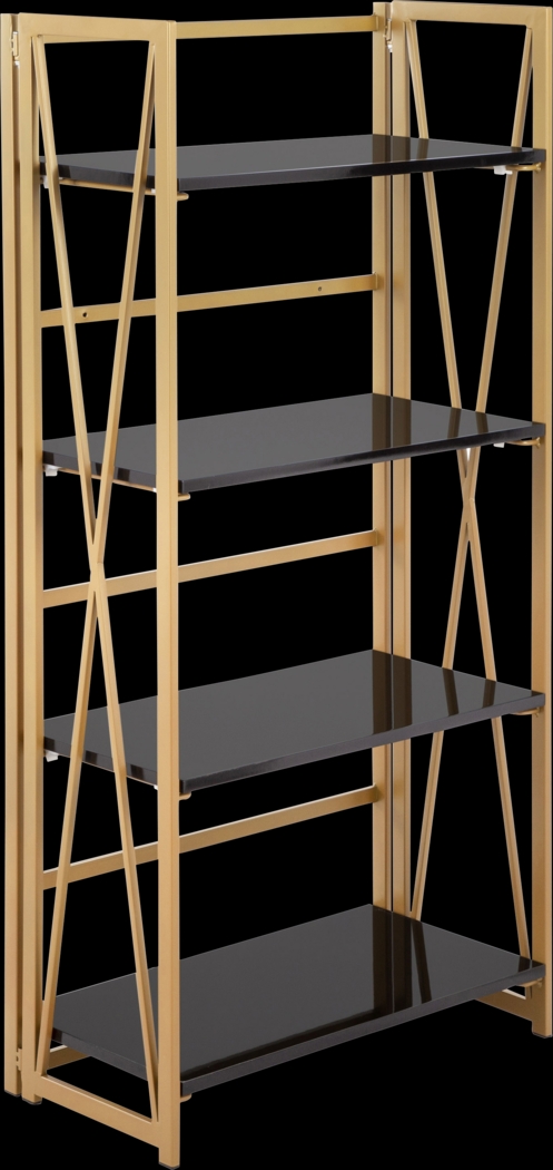 Moonbill Black Bookcase - Thumbnail - Image 1