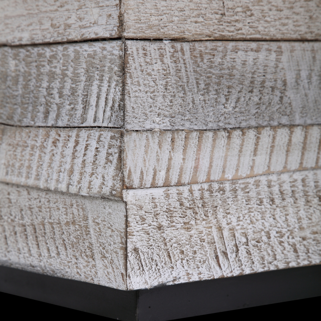 Moonflower Gray Accent Table - Thumbnail - Image 3