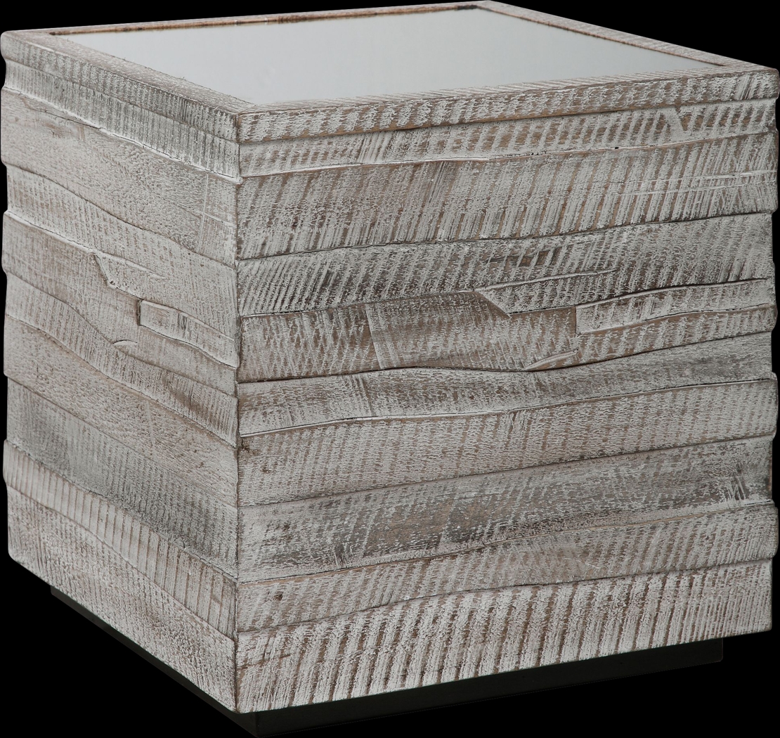 Moonflower Gray Accent Table - Thumbnail - Image 1