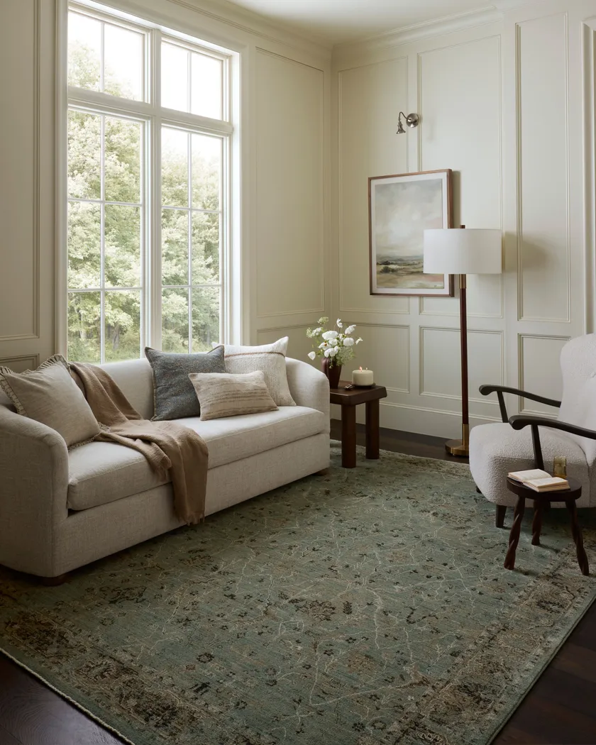 Moonnet Aqua 5'3 x 7'6 Rug - Image 2
