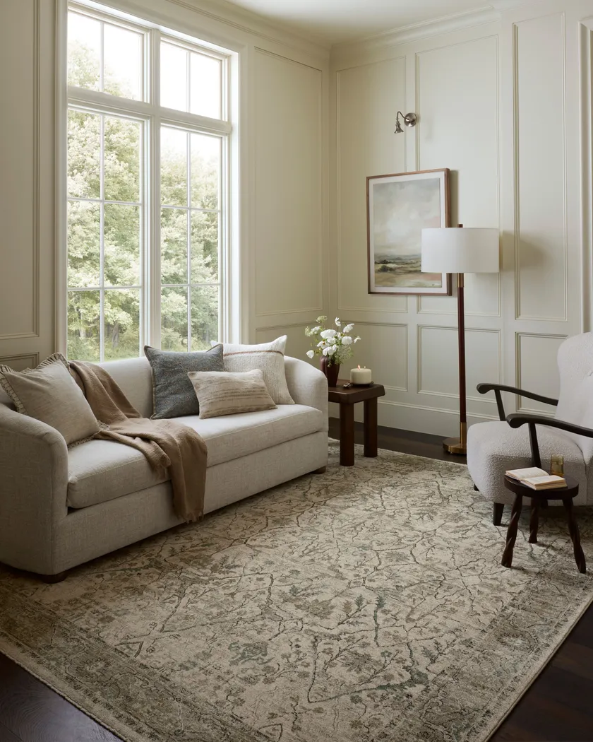 Moonnet Light Taupe 5'3 x 7'6 Rug - Image 2