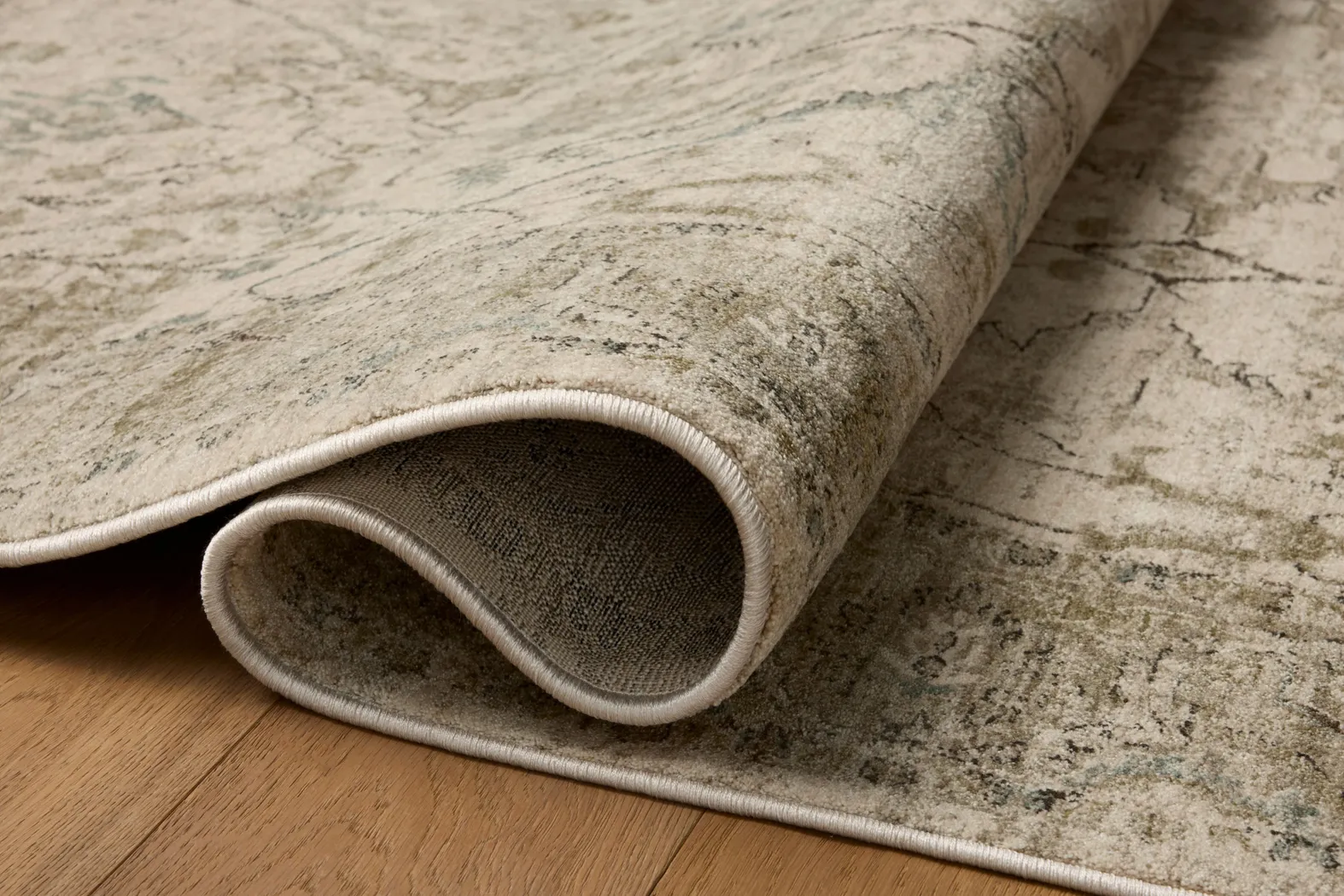 Moonnet Light Taupe 5'3 x 7'6 Rug - Image 4