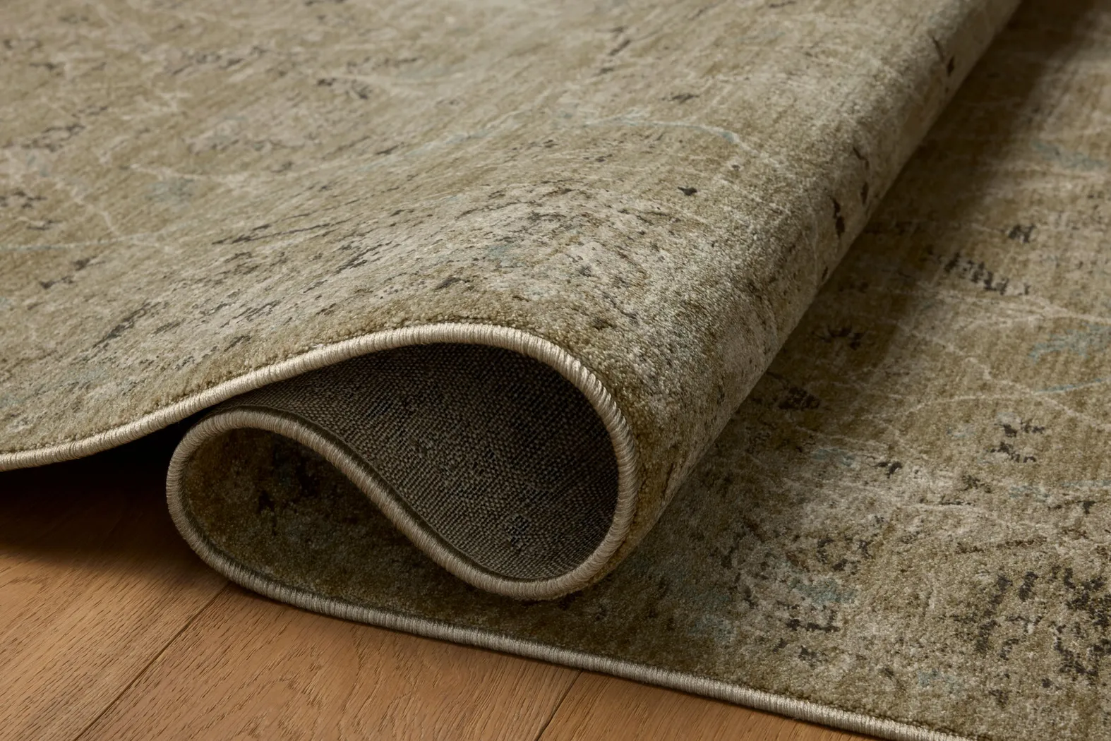 Moonnet Olive 5'3 x 7'6 Rug - Image 3