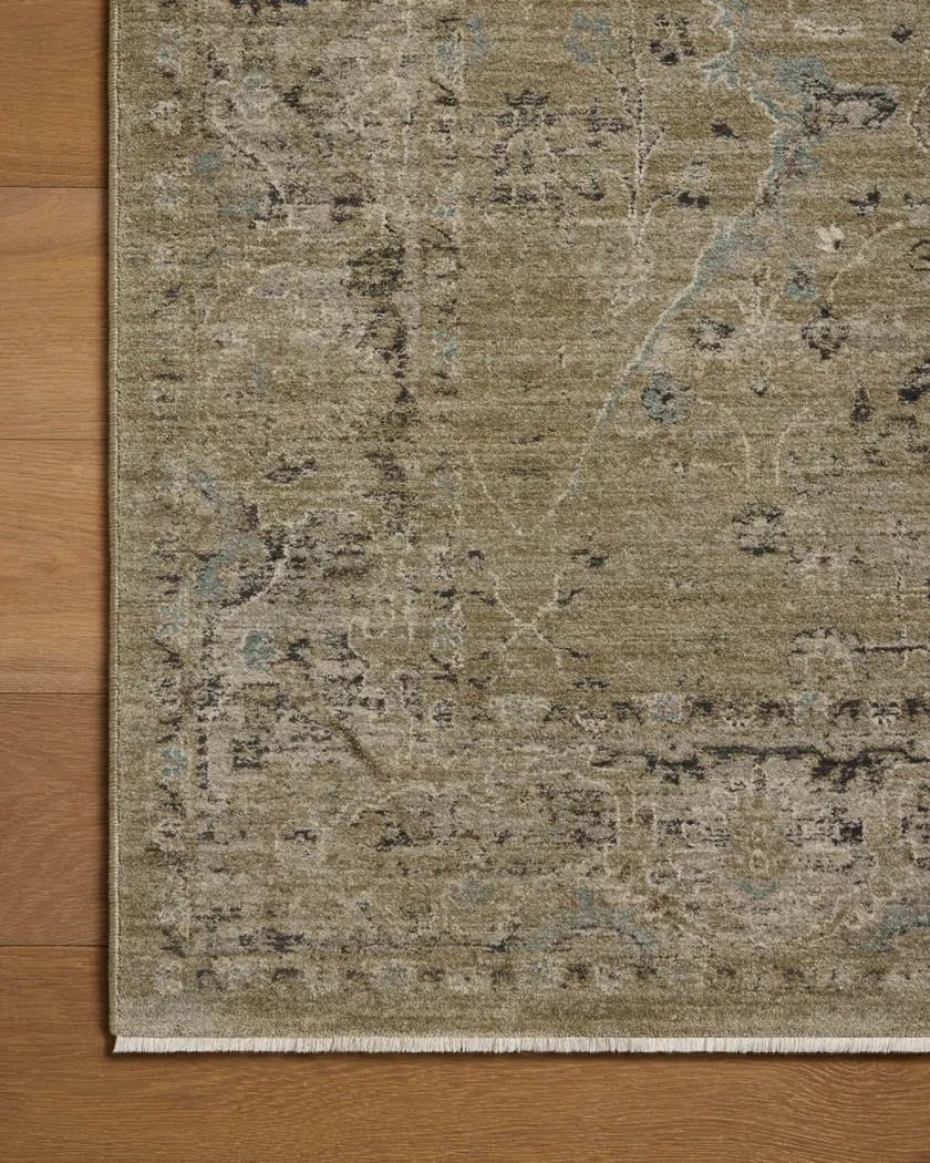 Moonnet Olive 5'3 x 7'6 Rug - Image 6