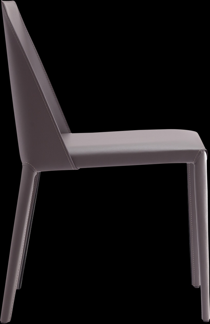 Moontime Gray Side Chair, Set of 2 - Thumbnail - Image 5
