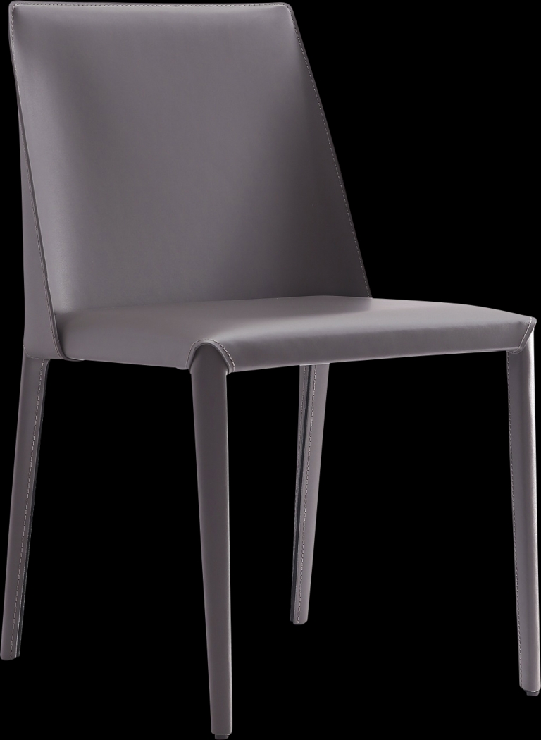 Moontime Gray Side Chair, Set of 2 - Thumbnail - Image 6