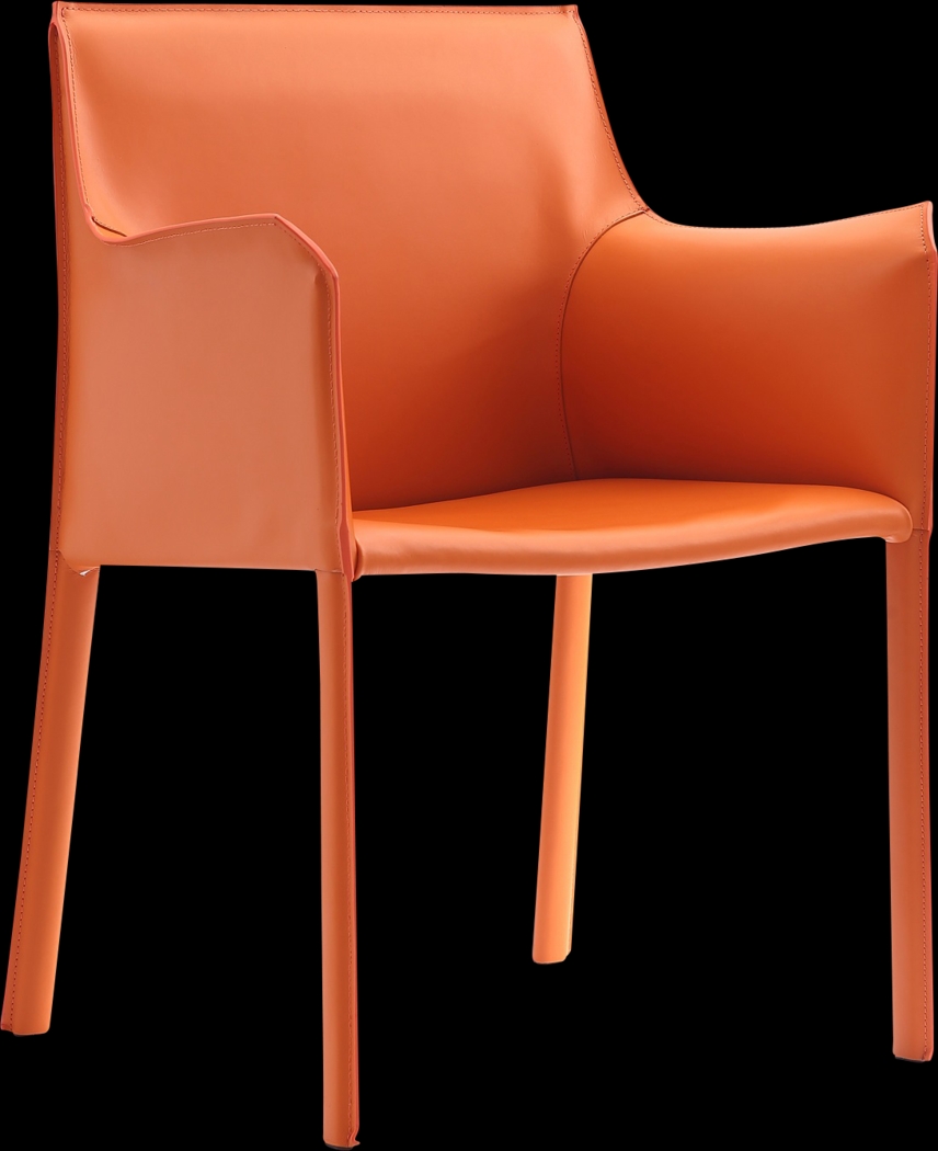 Moontime Orange Arm Chair - Thumbnail - Image 1