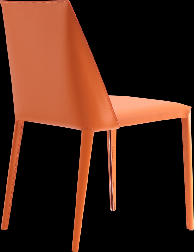 Moontime Orange Side Chair, Set of 2 - Thumbnail - Image 4