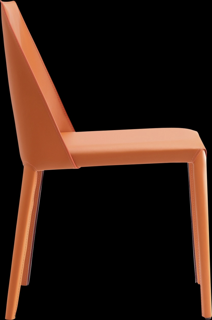 Moontime Orange Side Chair, Set of 2 - Thumbnail - Image 6