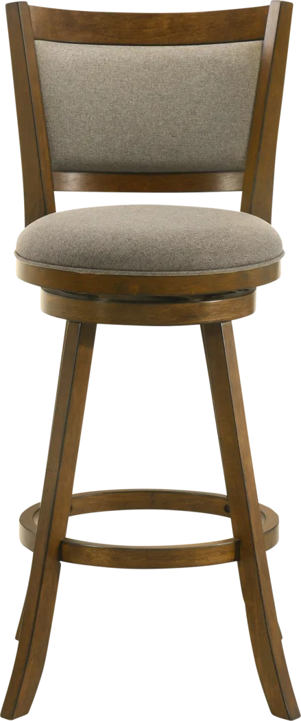Moonworth Gray Swivel Barstool - Thumbnail - Image 4