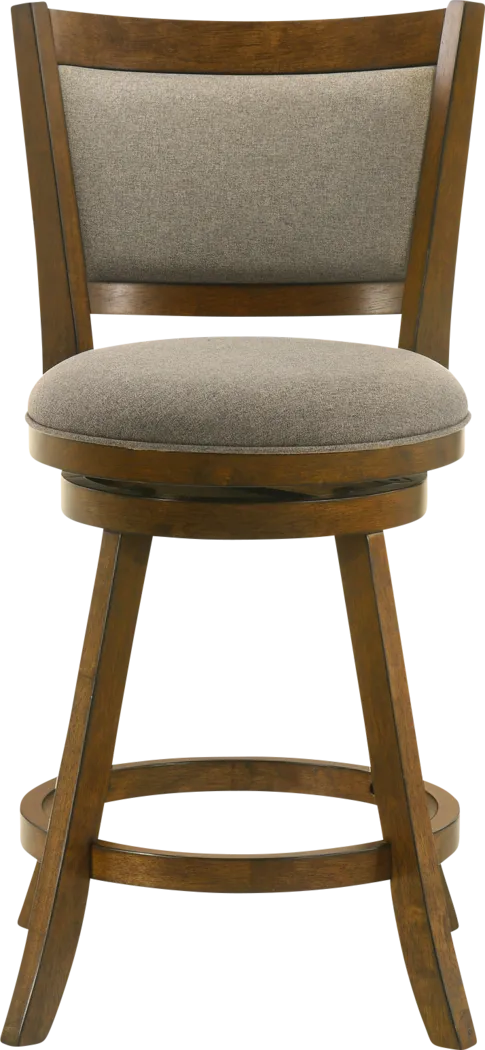 Moonworth Gray Swivel Counter Height Stool - Thumbnail - Image 8