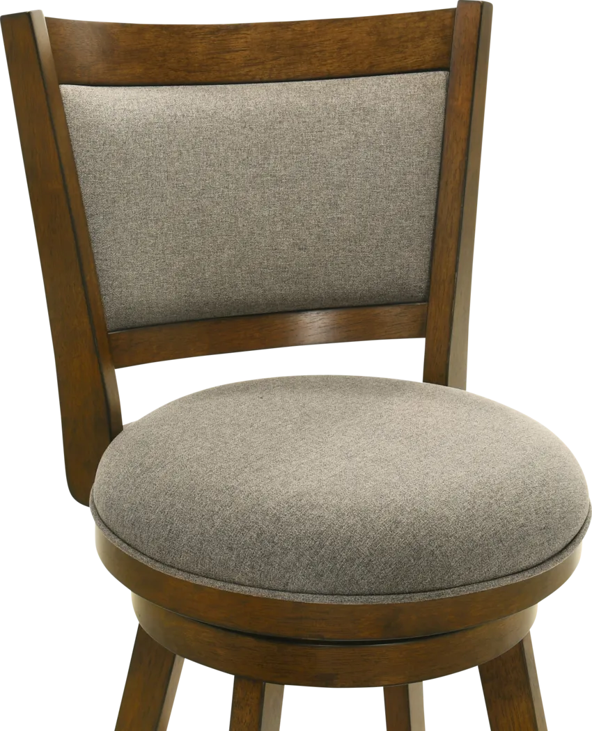 Moonworth Gray Swivel Counter Height Stool - Thumbnail - Image 9