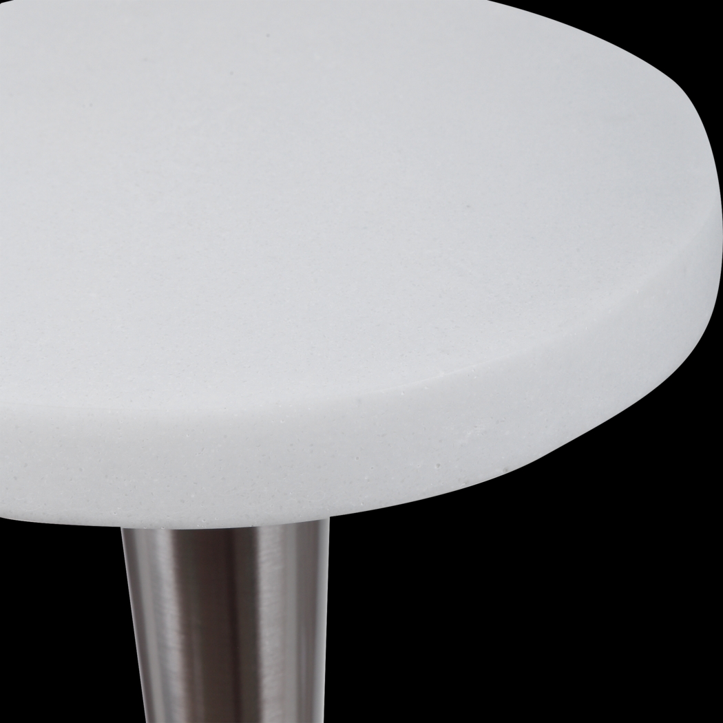 Moorcroft White Accent Table - Thumbnail - Image 3