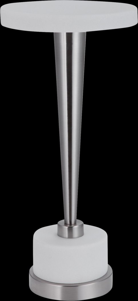 Moorcroft White Accent Table - Thumbnail - Image 1