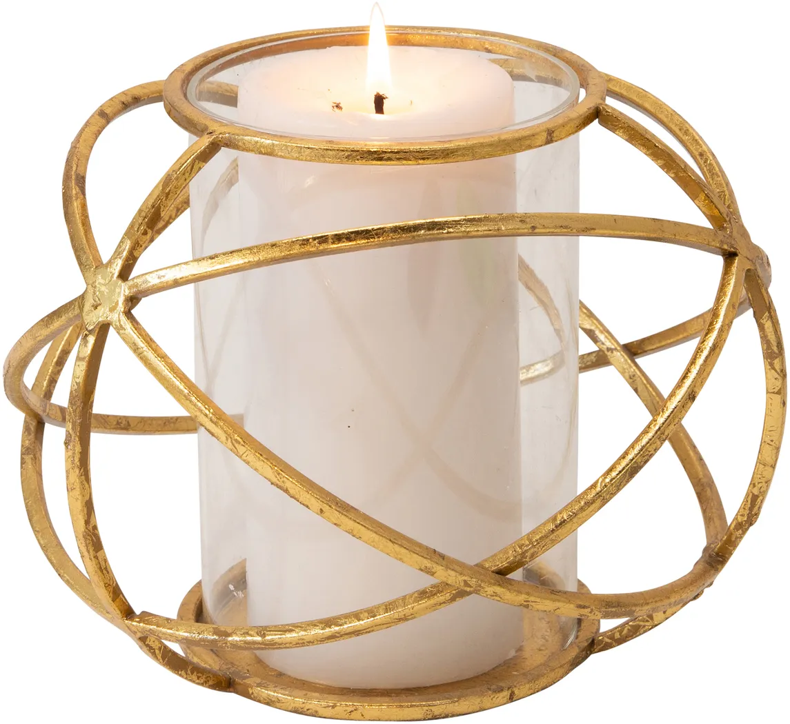 Moorecroft Gold Candle Holder, Set of 2 - Thumbnail - Image 3