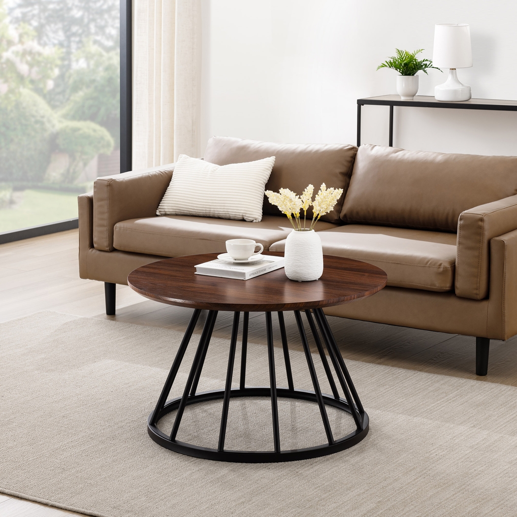 Morgood Walnut Cocktail Table - Thumbnail - Image 2