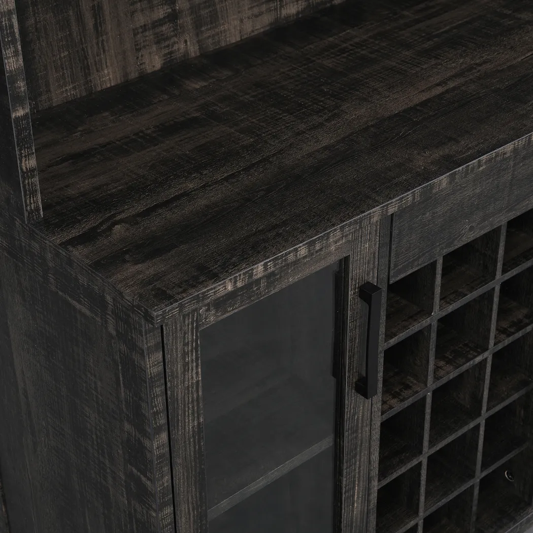 Moorman Charcoal Bar Cabinet - Thumbnail - Image 4