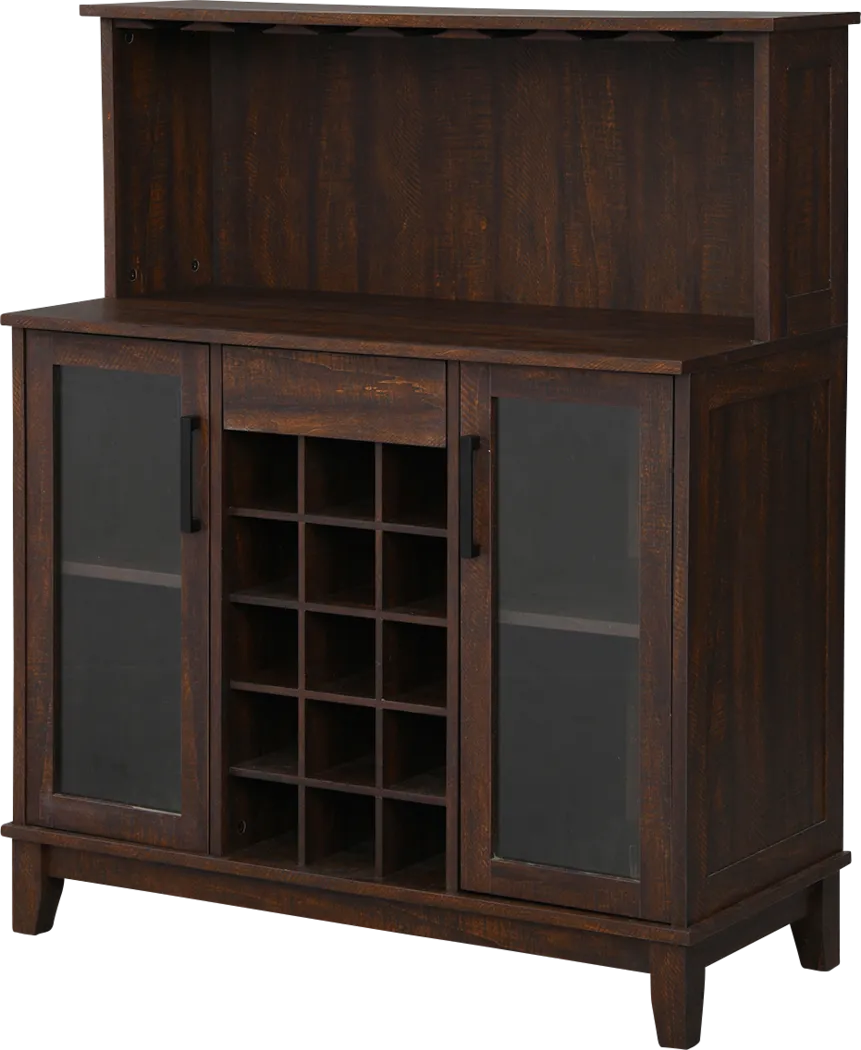 Moorman Mahogany Bar Cabinet - Thumbnail - Image 2