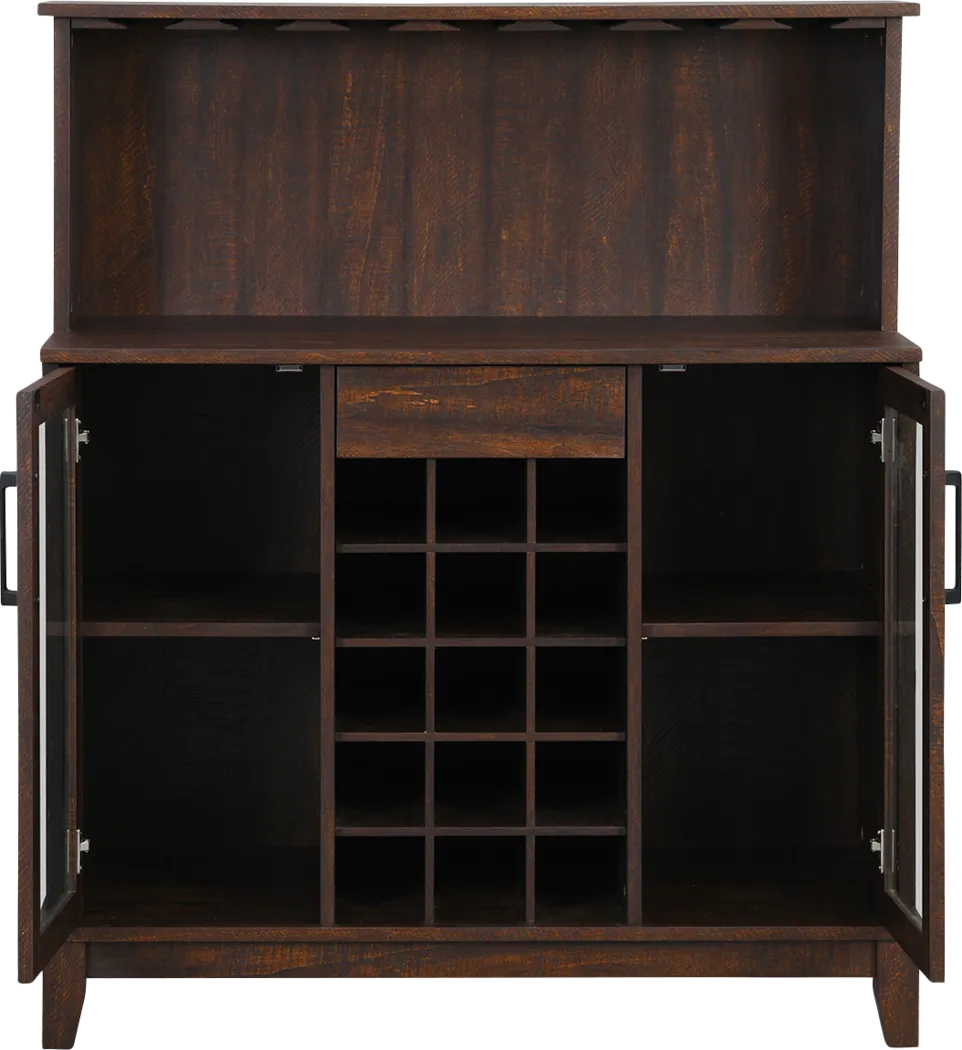 Moorman Mahogany Bar Cabinet - Thumbnail - Image 3