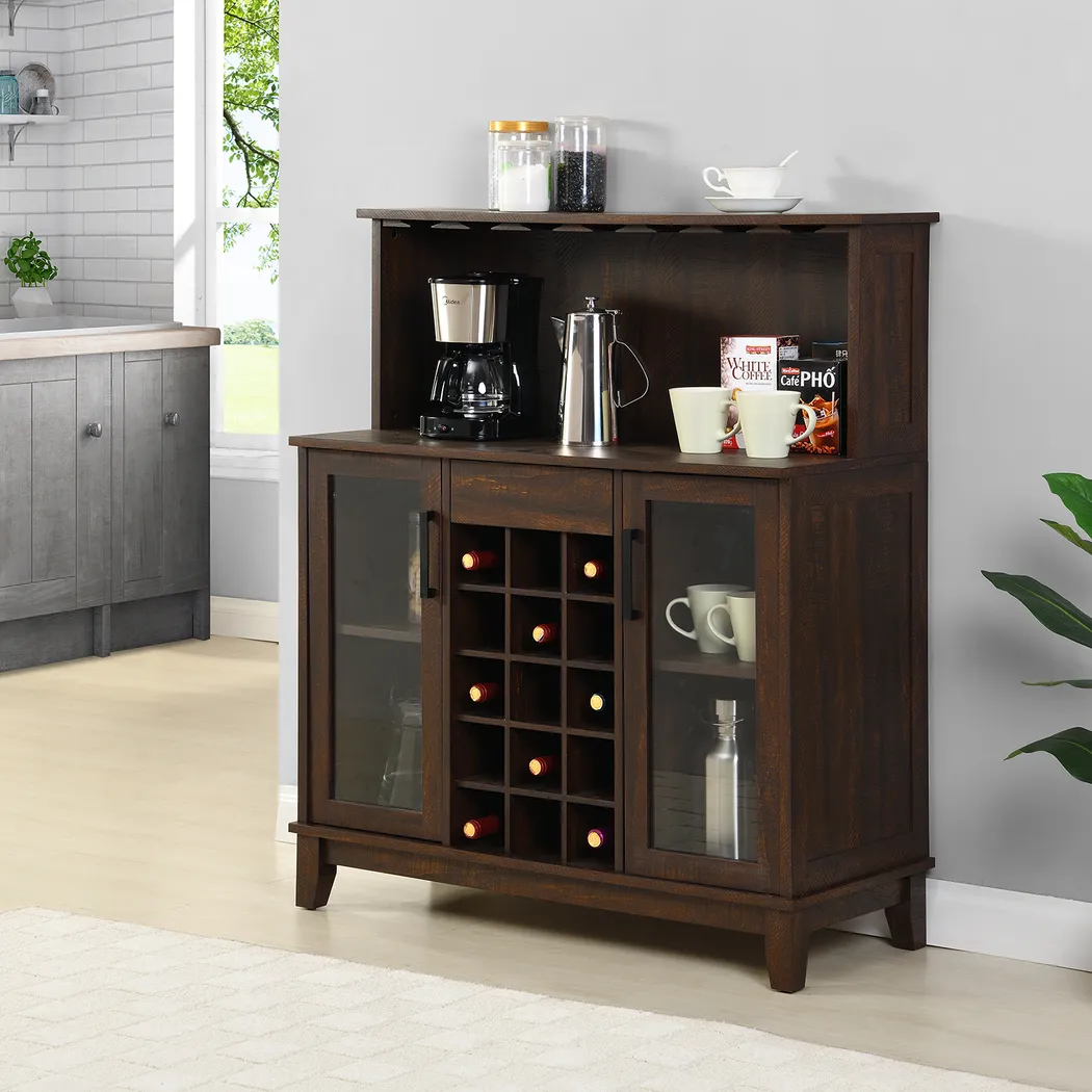 Moorman Mahogany Bar Cabinet - Thumbnail - Image 7