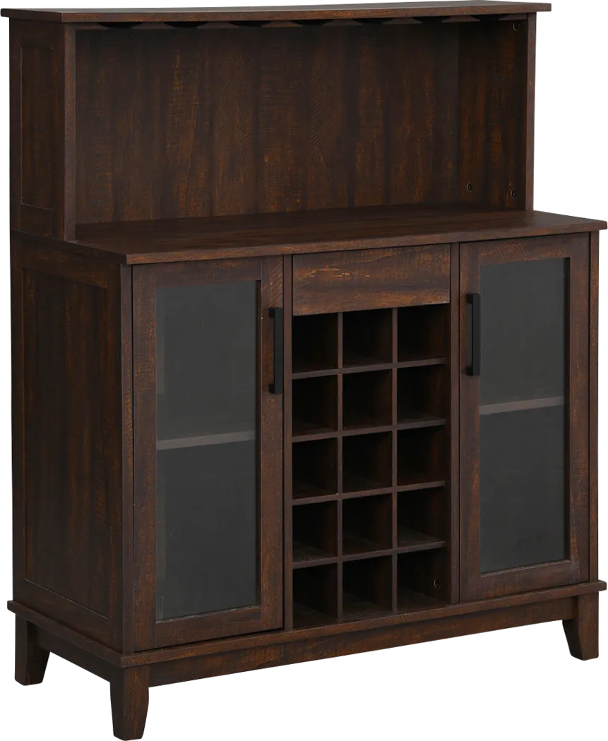 Moorman Mahogany Bar Cabinet - Thumbnail - Image 1
