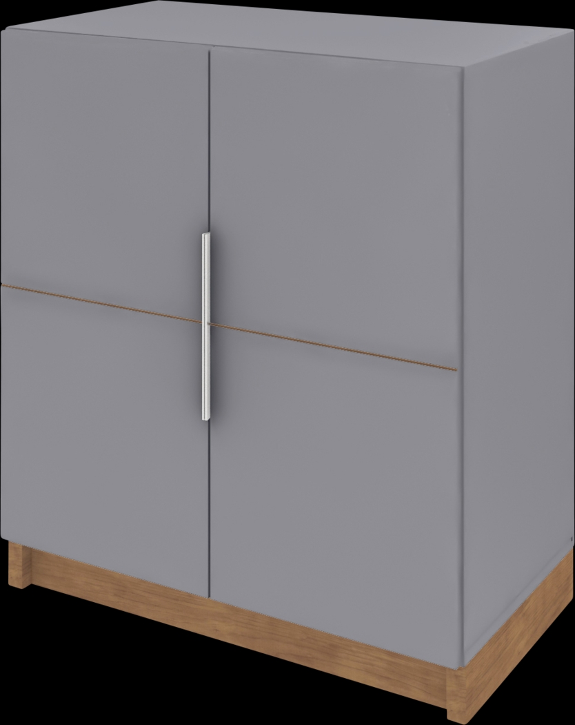 Moraga Gray Accent Cabinet - Thumbnail - Image 1