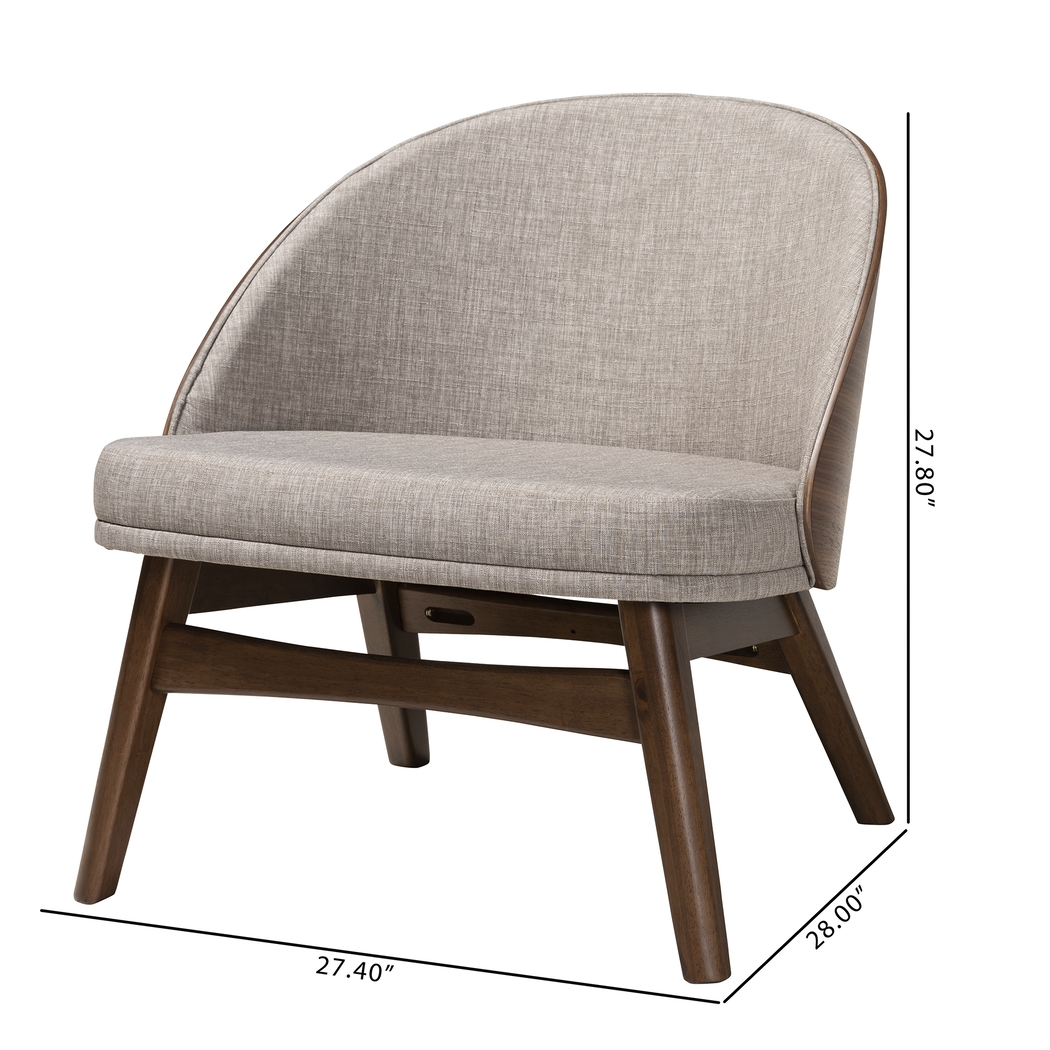 Moraga Gray Accent Chair, Set of 2 - Thumbnail - Image 9