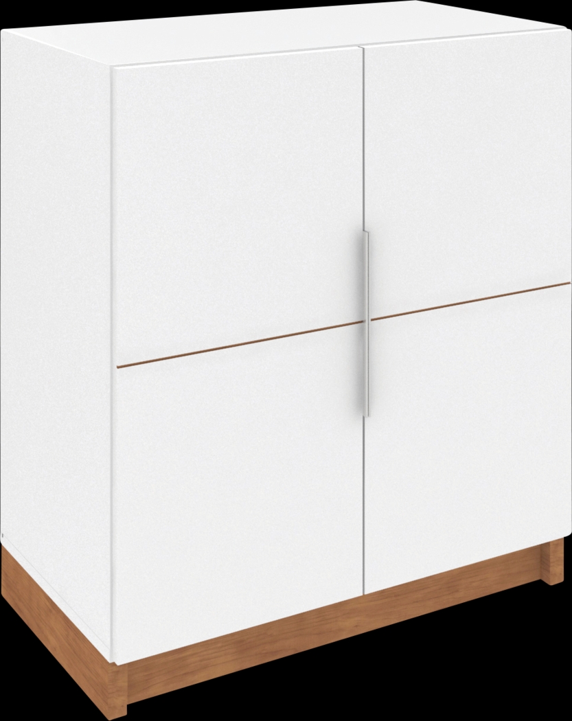 Moraga White Accent Cabinet - Thumbnail - Image 1