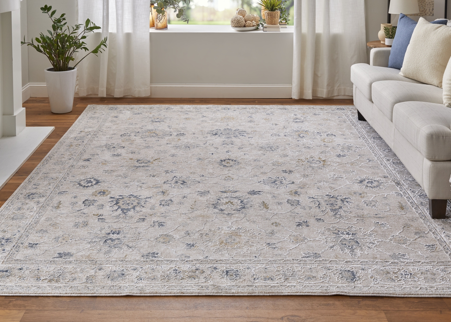 Moragua Ivory 7'10 x 10'3 Rug - Thumbnail - Image 2