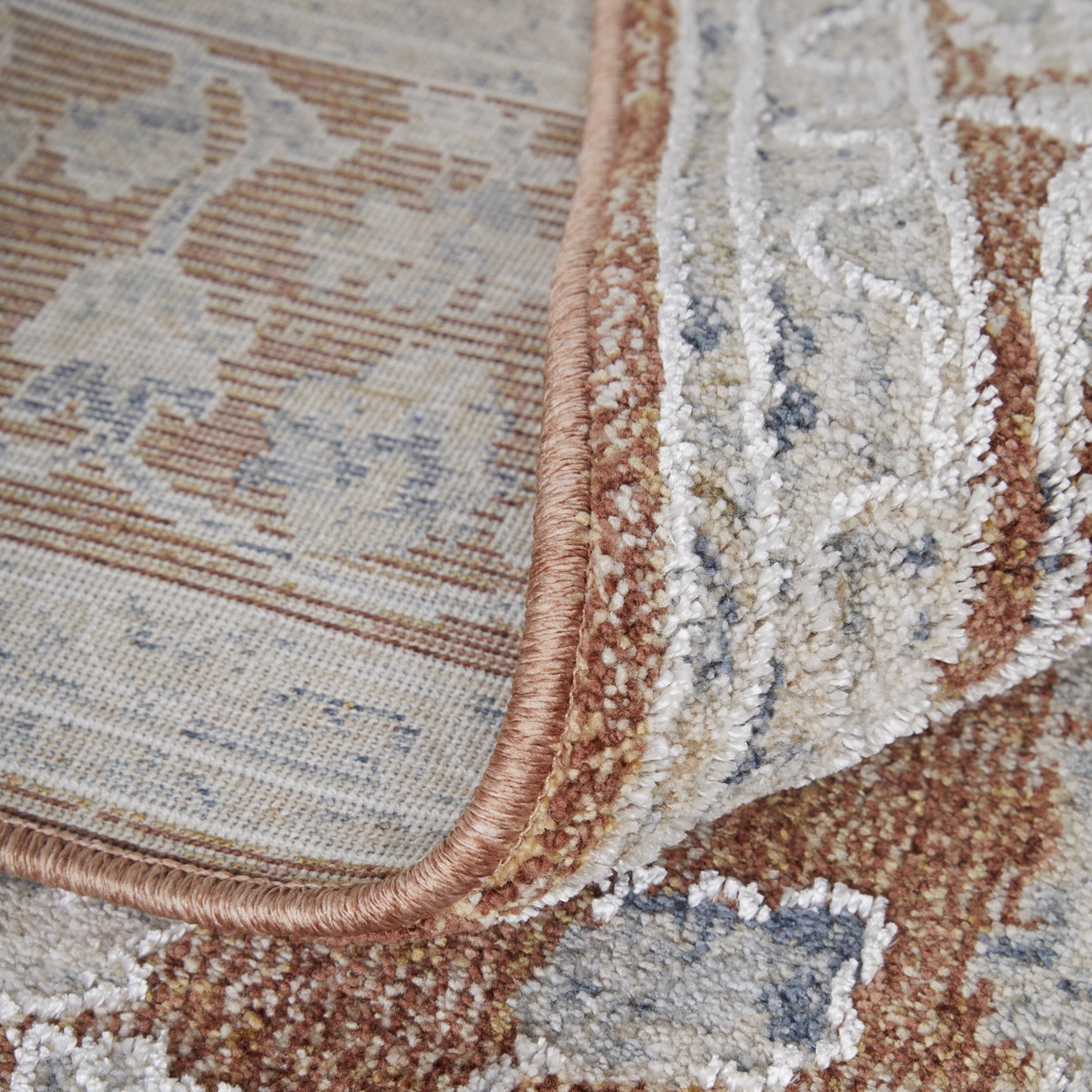 Moragua Rust 6'7 x 9'6 Rug - Thumbnail - Image 9