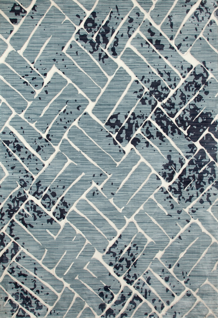 Mordred Blue 5'3 x 7'6 Rug - Thumbnail - Image 1