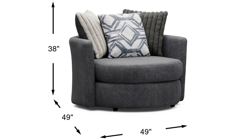 Dimension Image. Please refer to the Dimension Tab on this page for dimension details.