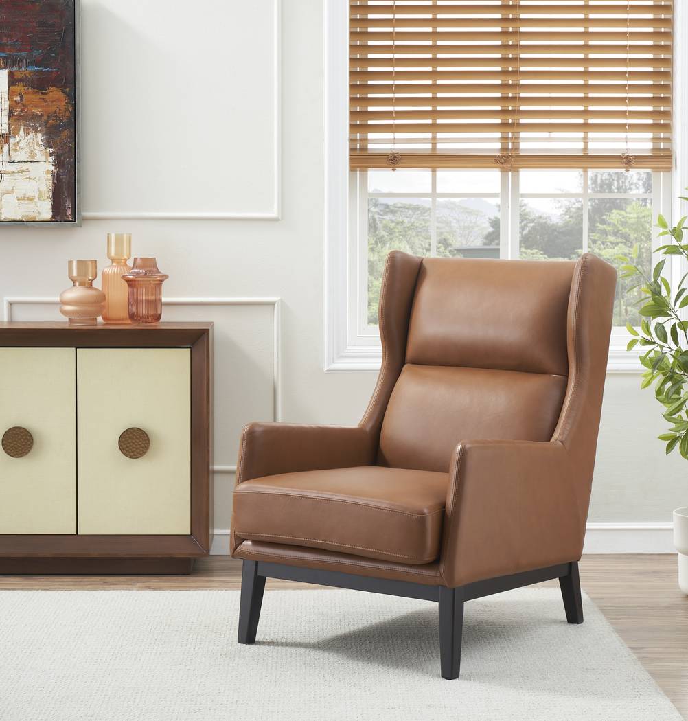 Morehall Brown Accent Chair - Thumbnail - Image 2