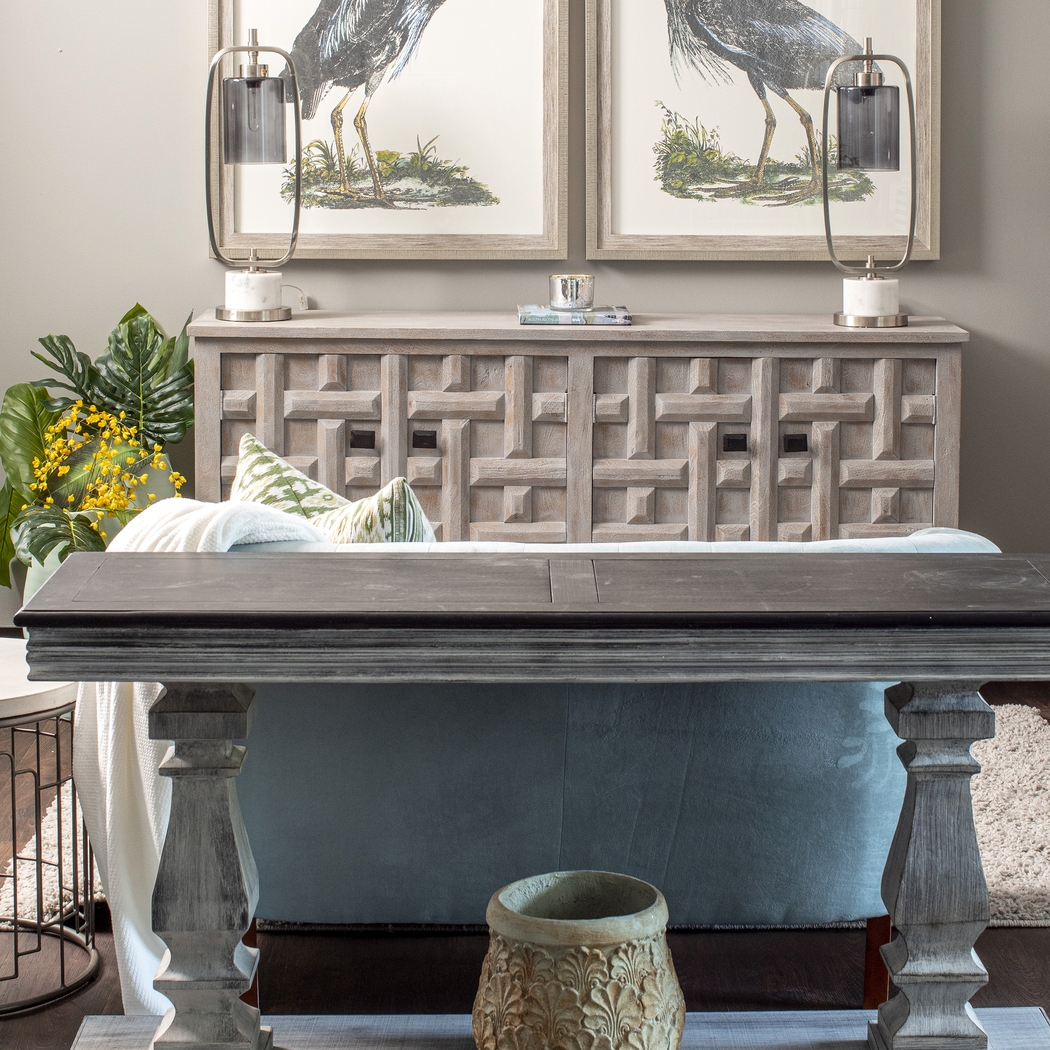 Morekis Black Sofa Table - Thumbnail - Image 4