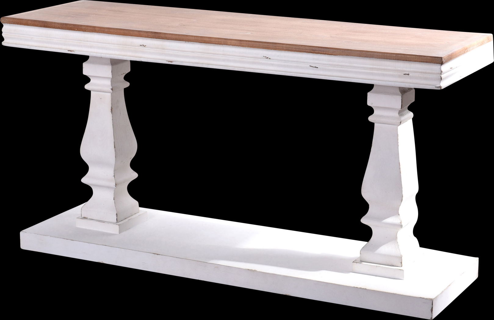 Morekis Brown Sofa Table - Thumbnail - Image 1