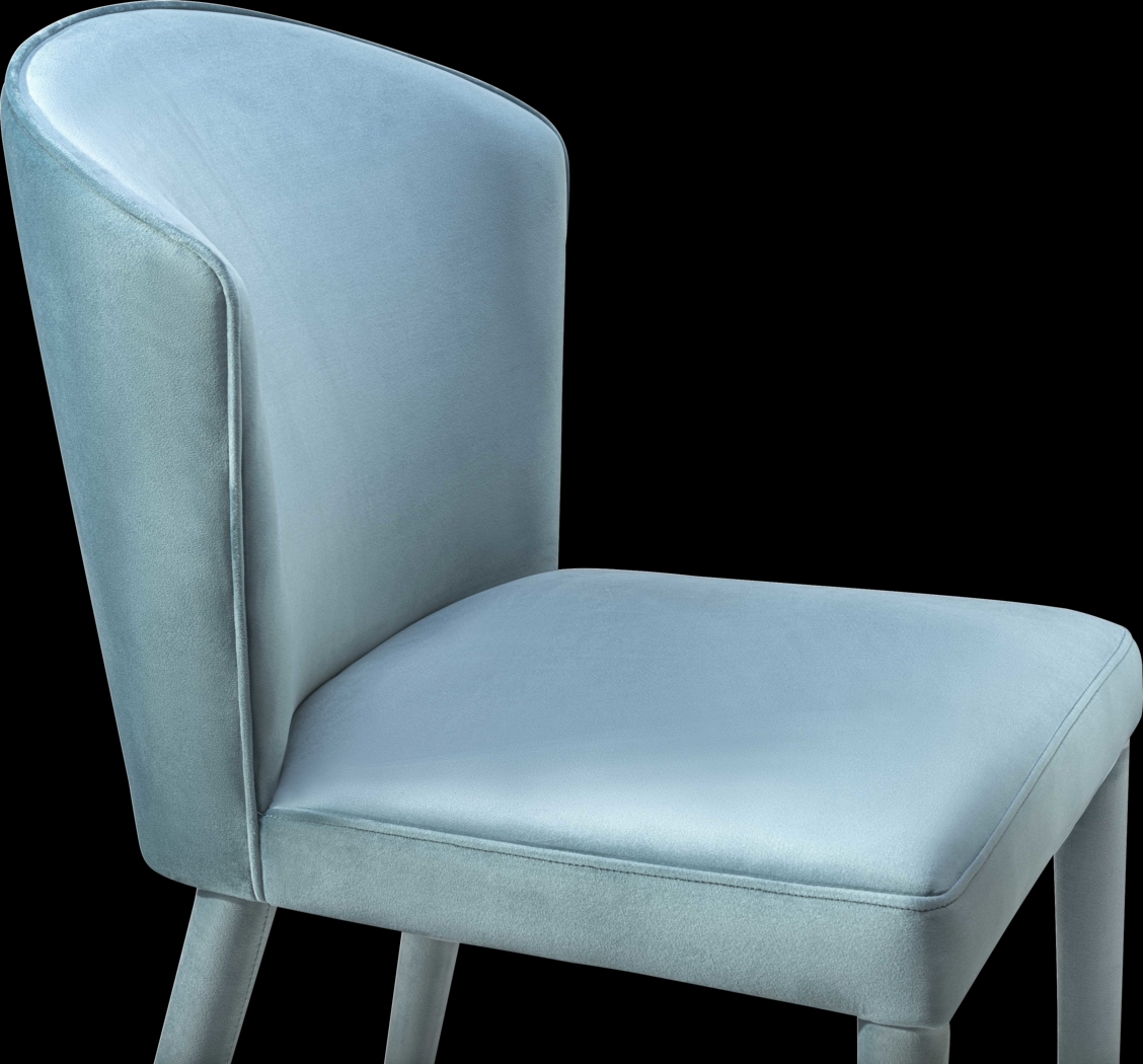 Morell Blue Dining Chair - Thumbnail - Image 4
