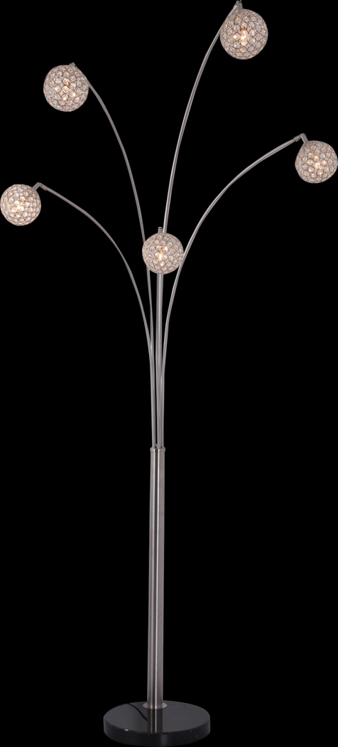 Morell Gray Arc Floor Lamp - Thumbnail - Image 1