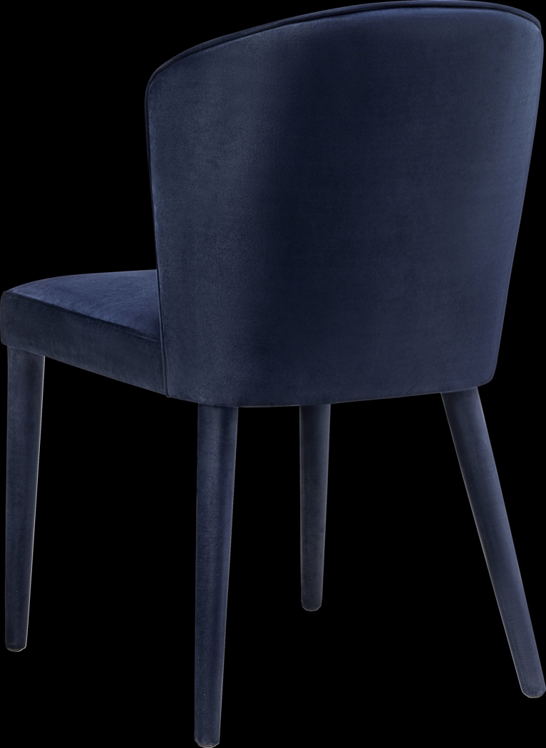 Morell Navy Dining Chair - Thumbnail - Image 3