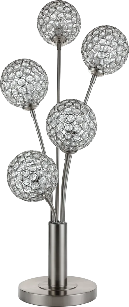 Morell Silver Table Lamp - Thumbnail - Image 1