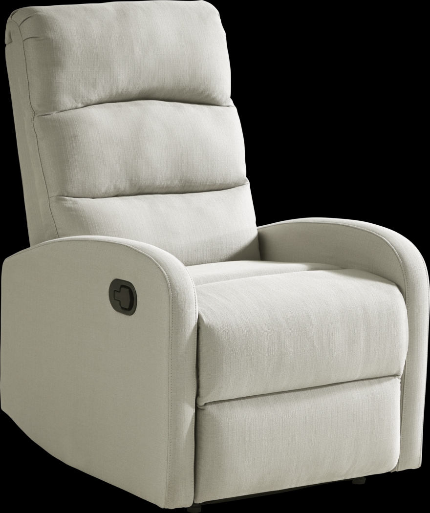 Morendo Light Gray Recliner - Thumbnail - Image 2