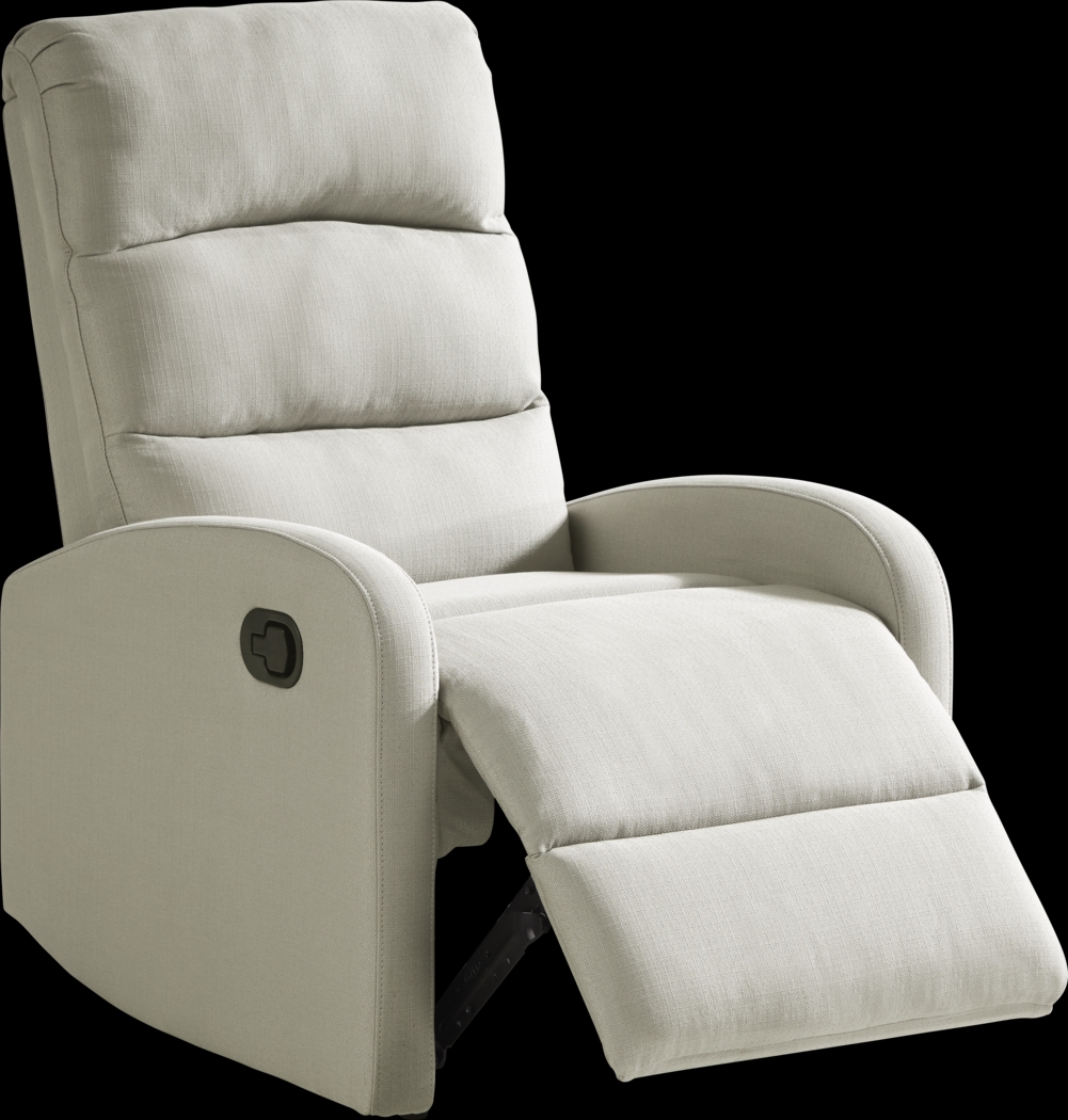 Morendo Light Gray Recliner - Thumbnail - Image 3