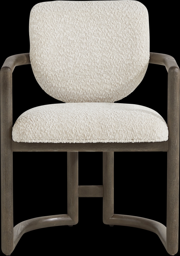 Moreno Brown Upholstered Armchair - Thumbnail - Image 2