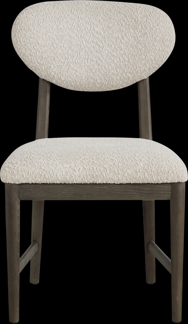 Moreno Brown Upholstered Side Chair - Thumbnail - Image 3