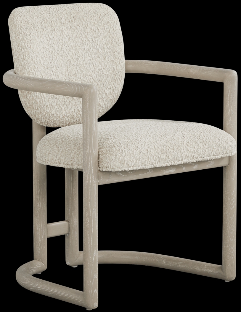 Moreno Stone Upholstered Armchair - Thumbnail - Image 1