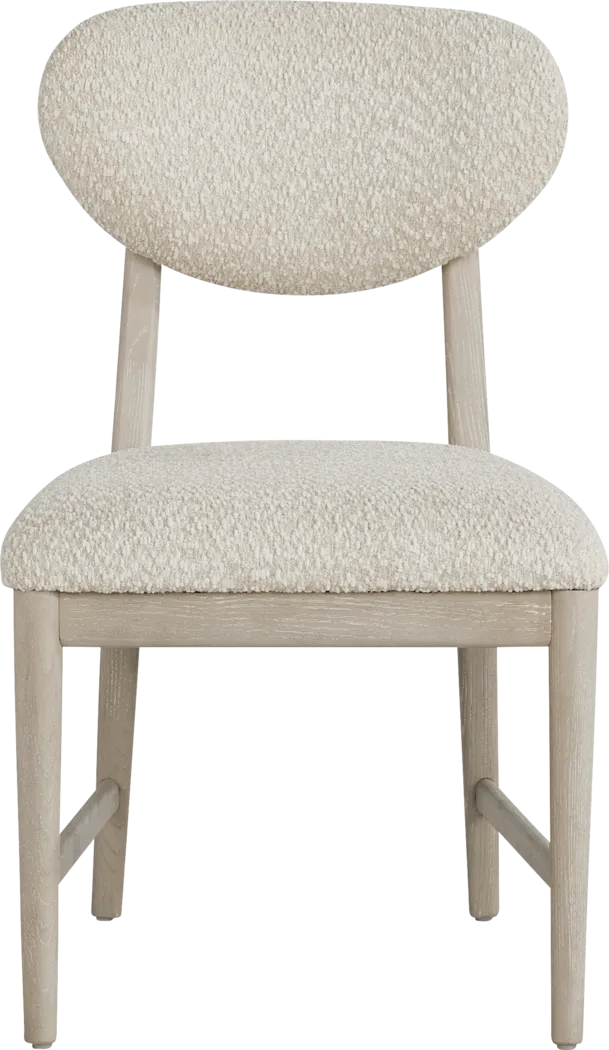 Moreno Stone Upholstered Side Chair - Thumbnail - Image 3