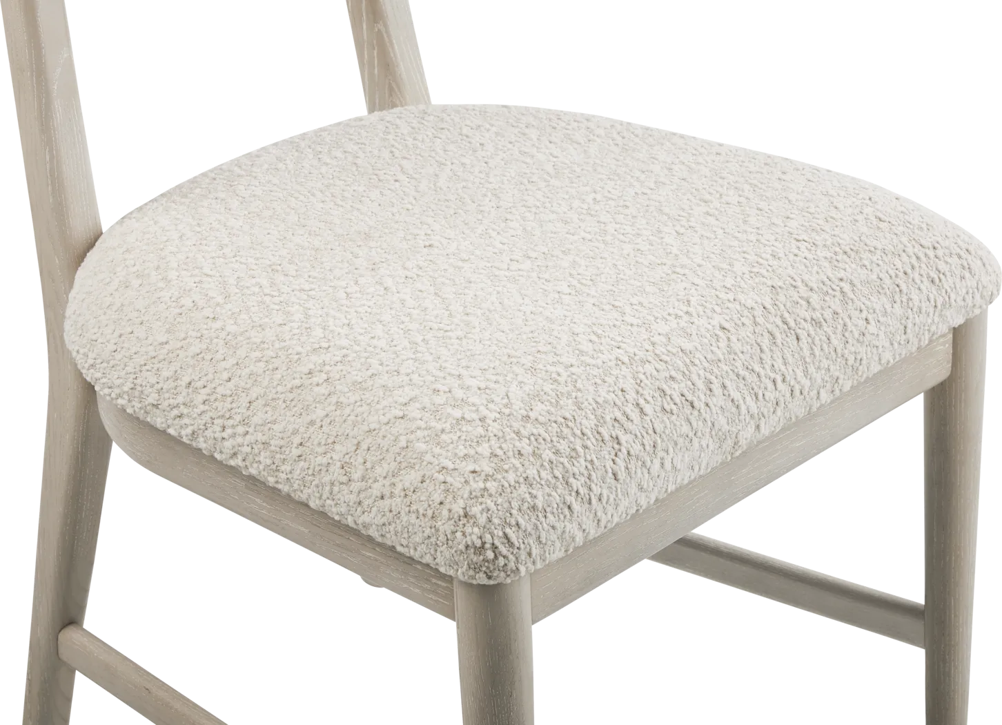 Moreno Stone Upholstered Side Chair - Thumbnail - Image 4