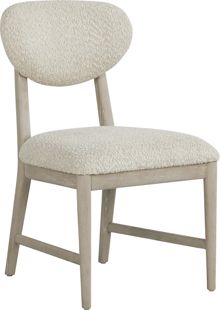 Moreno Stone Upholstered Side Chair - Thumbnail - Image 1