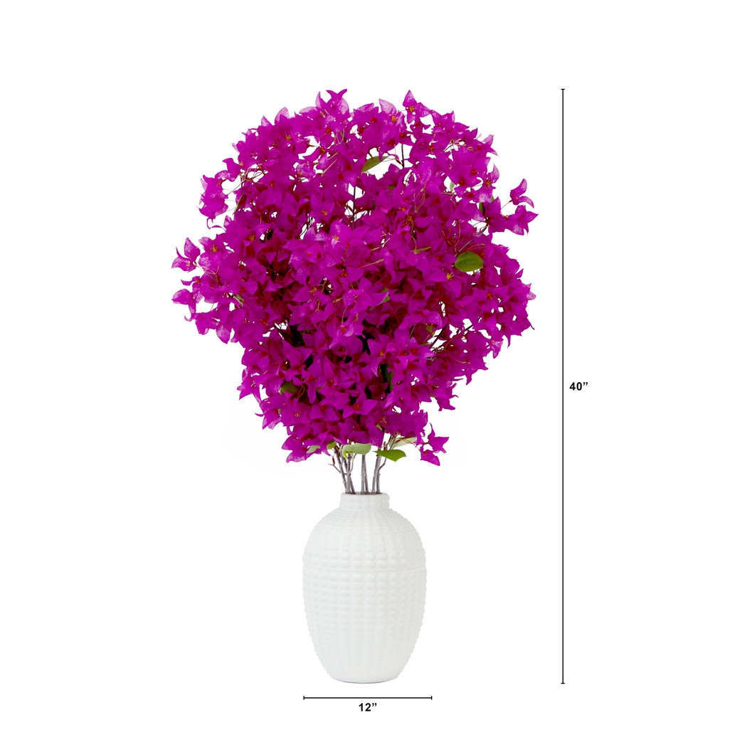 Moresby Pink Floral Arrangement with Vase - Thumbnail - Image 6
